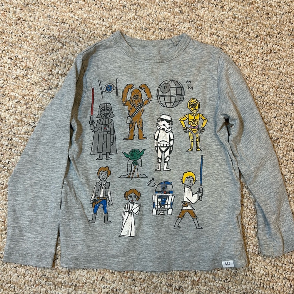 Gap long sleeve Star Wars T Shirt